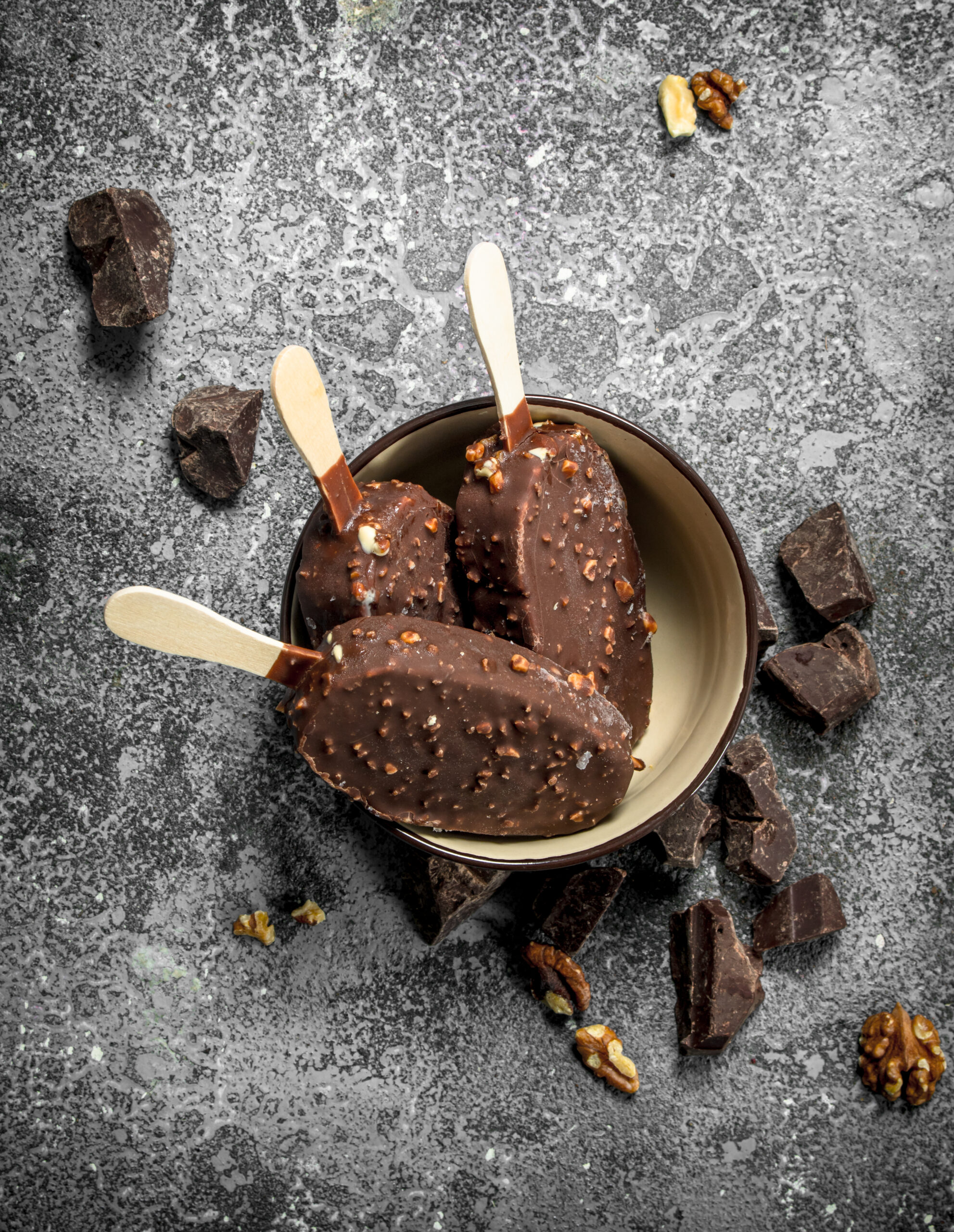 fresh ice cream on a stick in chocolate with nuts 2024 11 01 05 44 05 utc scaled